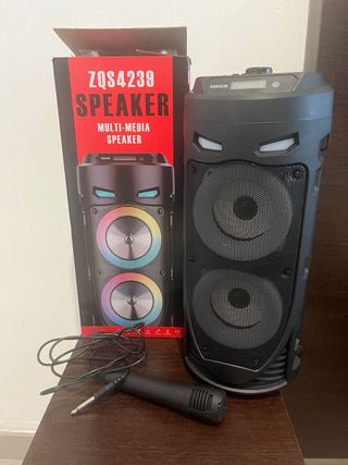 Altavoz ZQS Multimedia Negro