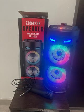 Altavoz ZQS Multimedia Negro