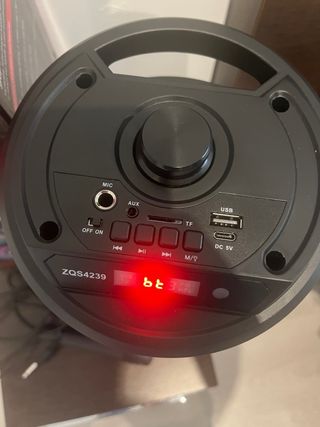 Altavoz ZQS Multimedia Negro