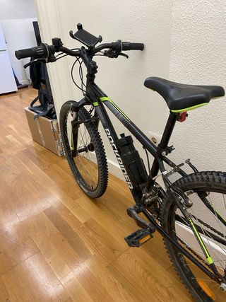 Bicicleta Rockrider MTB EXPL 500 Negra/Amarilla