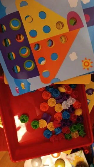 Juego Mosaicos Infantiles Botones