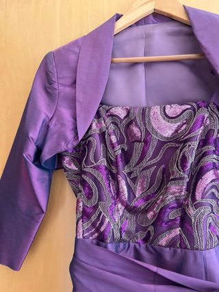 Vestido de fiesta Gala morado