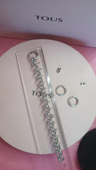 Conjunto Tous Pulsera y Pendientes Hold