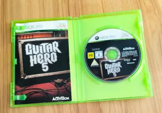 Guitar Hero 5 Xbox 360 PAL ESP Impecable
