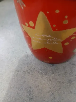 Tazza Natale con Infusiera. Nuova