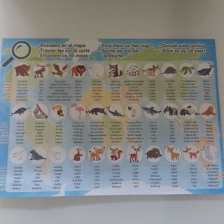 Puzzle Educa 150 Piezas Mundo Animales