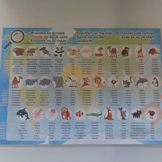 Puzzle Educa 150 Piezas Mundo Animales