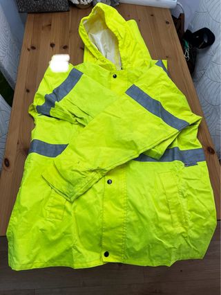 Traje de agua moto fluorescente