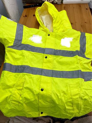 Traje de agua moto fluorescente