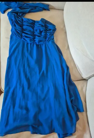 Abito elegante bluette taglia S