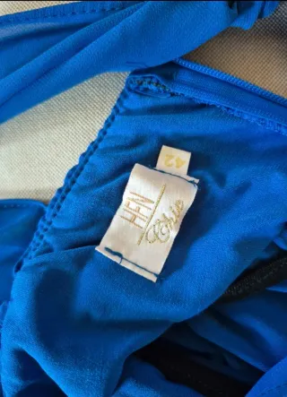 Abito elegante bluette taglia S