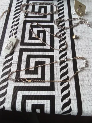 Lote Pulseras Plata 925 Mujer Lotus Silver