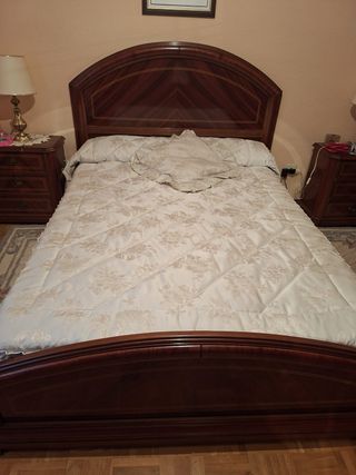 Somier de madera y colchón NEGOCIABLE !!!