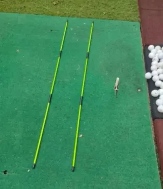 Varillas alineación golf pitch and putt