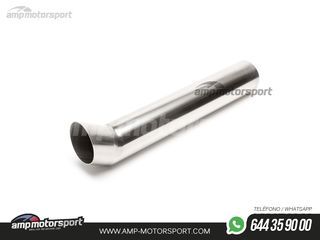 COLA DE ESCAPE REDONDA TIPO DTM 70MM