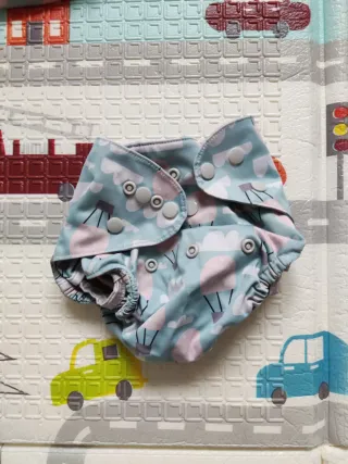 Lote 10 Pañales tela reutlizables Maman&bb