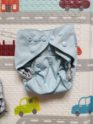 Lote 10 Pañales tela reutlizables Maman&bb