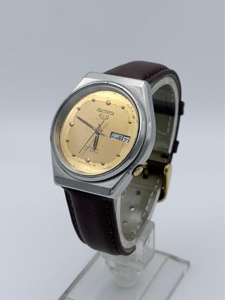 Seiko 5 Automático Vintage Día/Fecha Árabe