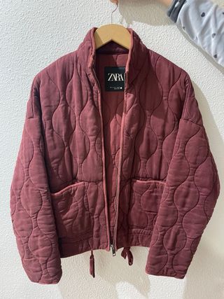 Chaqueta Zara acolchada mujer