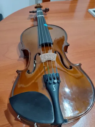 Viola con estuche y arco
