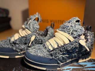 Louis Vuitton Jeans Skate Scarpe Denim