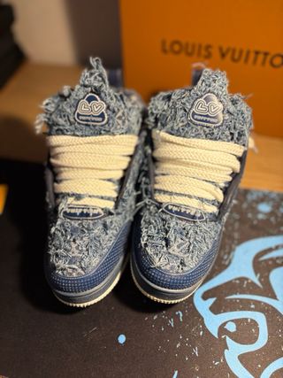 Louis Vuitton Jeans Skate Scarpe Denim