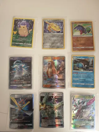 Cartas Pokémon GX y Radiantes