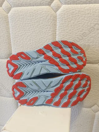 Zapatillas Hoka Clifton 8 Gris Naranja