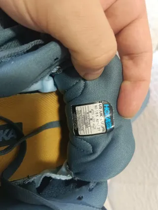 Zapatillas Hoka Clifton 8 Gris Naranja