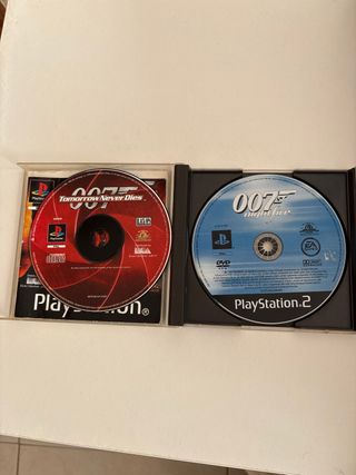 007 El Mañana Nunca Muere PS1 y 007 NightFire PS2