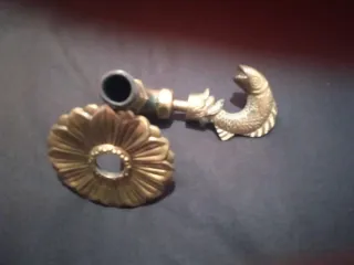 Grifo de jardín, pez bronce, nuevo sin uso