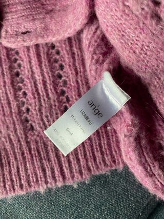 Chaqueta rosa mangas abullonadas