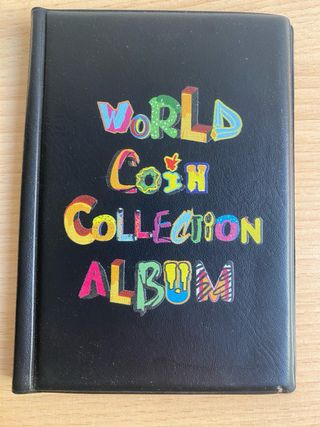 Set de 3 álbumes para coleccionar monedas