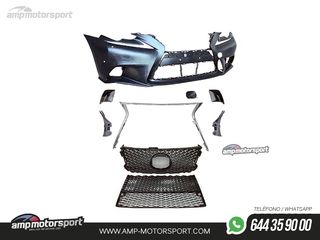 PARAGOLPES DELANTERO PARA LEXUS IS LOOK F SPORT CON PDC/SRA 2014--