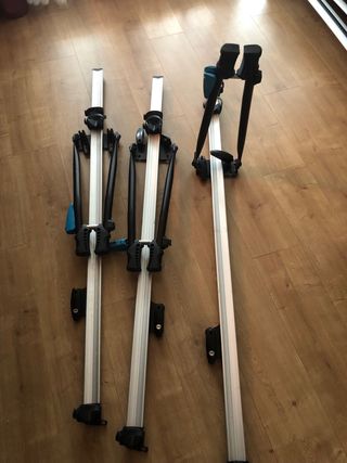 Portabicicletas Techo Aluminio