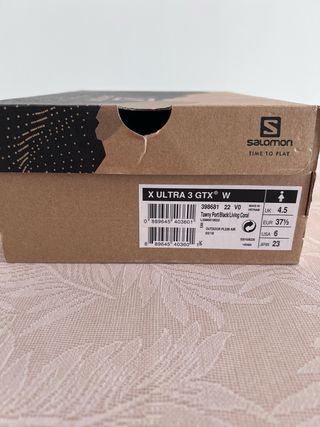 Zapatillas Salomon XUltra 3 Goretex Talla 37 1/3