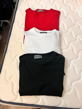 Lote 3 Camisetas Springfield Talla L