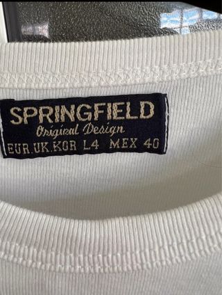 Lote 3 Camisetas Springfield Talla L