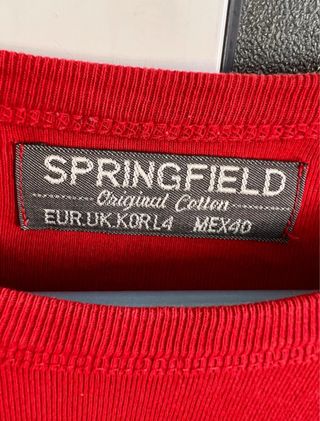 Lote 3 Camisetas Springfield Talla L