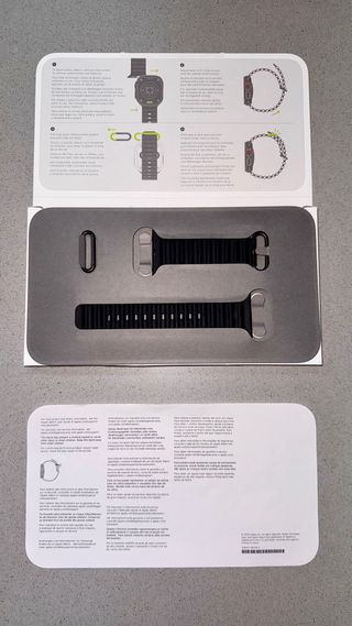 Correa Apple Watch Ultra 3 Ocean Negro Titanio