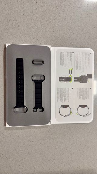 Correa Apple Watch Ultra 3 Ocean Negro Titanio