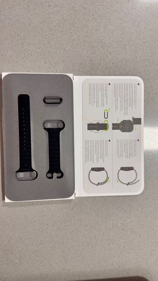 Correa Apple Watch Ultra 3 Ocean Negro Titanio