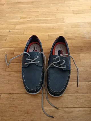 Zapatos náuticos azules
