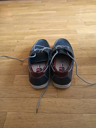 Zapatos náuticos azules