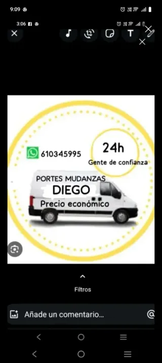 Transporte mudanzas