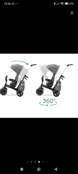 Carrito triciclo Kinderkraft