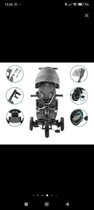 Carrito triciclo Kinderkraft