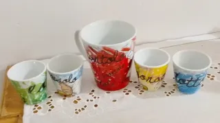 Set 5 Tazze Mug Disney I Sette Nani Egan