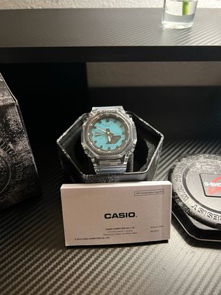Reloj Casio G-Shock Transparente