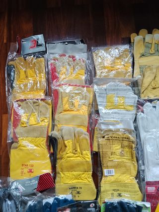 Guantes construcción, granja, caserío, tranporte,